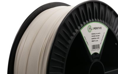 2.3kg Off-White PLA Matte 3D Printer Filament
