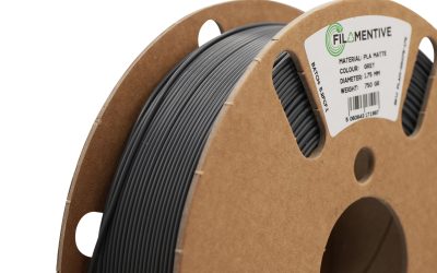 Grey PLA Matte 3D Printer Filament