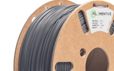 Grey PETG 3D Printer Filament