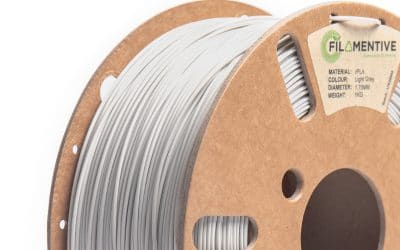 2.3kg Light Grey PLA 3D Printer Filament
