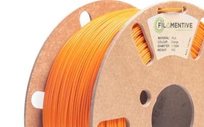 Orange PLA 3D Printer Filament