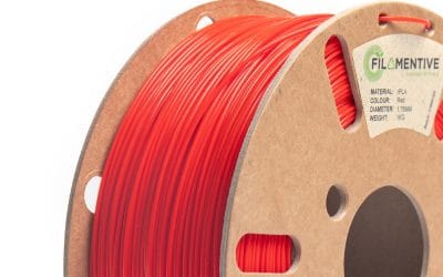 Red PLA 3D Printer Filament