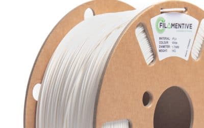 White PLA 3D Printer Filament