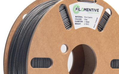 Grey PLA Cosmic 3D Printer Filament
