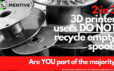Return Empty 3D Printer Filament Spools