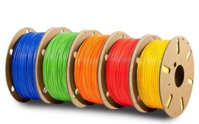 Filamentive PLA Education Bundle – Pack of 5x750g (Blue, Green, Red, Orange, Yellow)