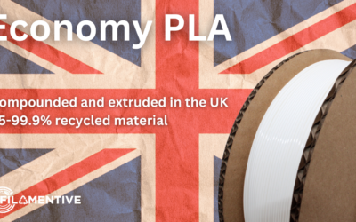 Filamentive Release UK Made Recycled PLA 3D Printer Filament