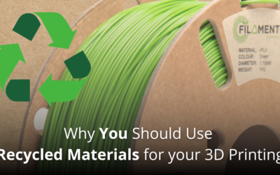 Environmental Benefits of 3D Printing with Recycled Filament