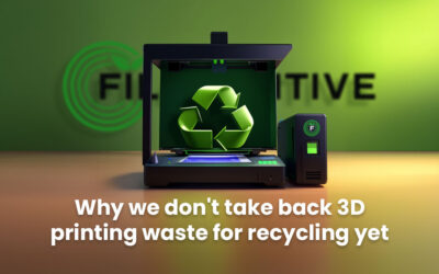 Why We Don’t Take Back 3D Printing Waste For Recycling Yet