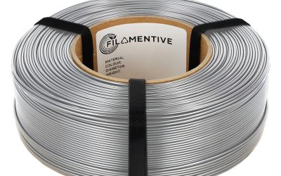 ReFill PETg Silver, 1.75mm, 1 kg