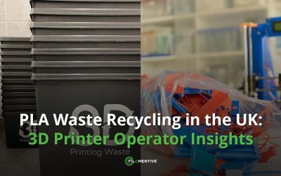 PLA Waste Recycling in the UK: 3D Printer Operator Insights