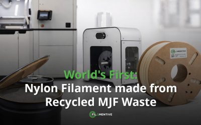 World’s First: Nylon Filament made from Recycled MJF Waste