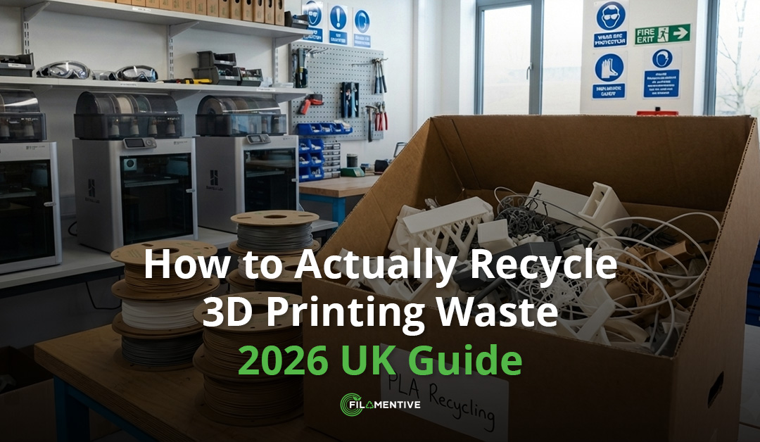 How to Recycle 3D Printing Waste in the UK (2026 Guide)