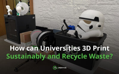 How can Universities 3D Print Sustainably and Recycle Waste?